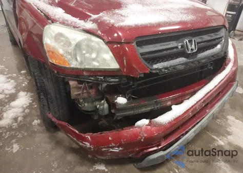 2005 Honda Pilot Ex-L from USA, damaged, VIN 5FNYF18635B062551